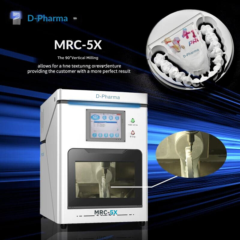 5X Dry 5 axis Dental Milling Machine