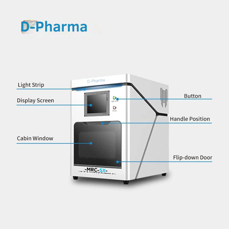 5X Dry 5 axis Dental Milling Machine